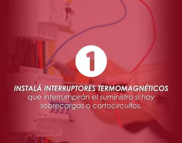 Funcionamiento de un interruptor termomagnético - Materiales, Eléctricos, Electricidad, Tableros, Rosario