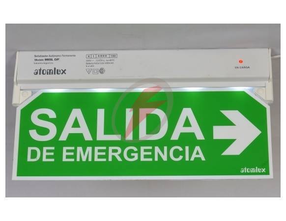 SEÑALIZADOR COMPACTO A LED "SALIDA DE EMERGENCIA" - Materiales, Eléctricos, Electricidad, Tableros, Rosario